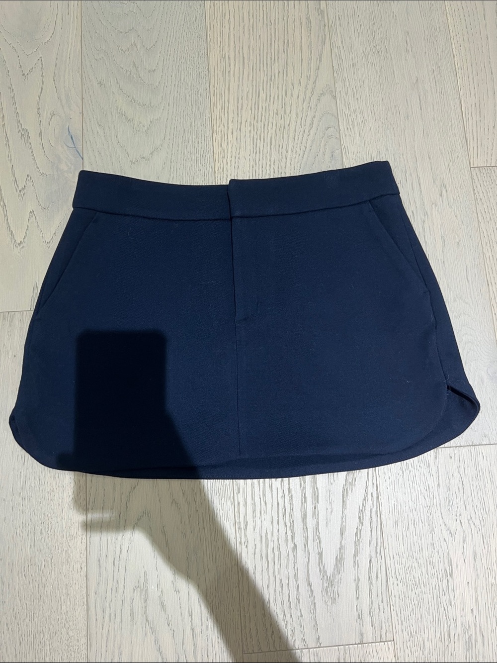 Zara Dark Navy Mini Skirt
